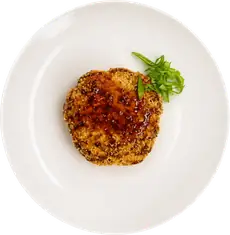 Fresh Fork Grill sweet and spicy chicken patty